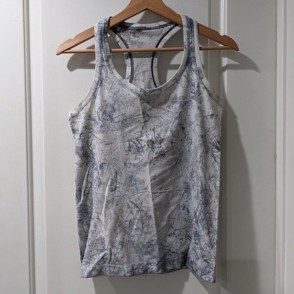 Lululemon Marbled Racerback Athletic Tanktop - Picture 2 of 2